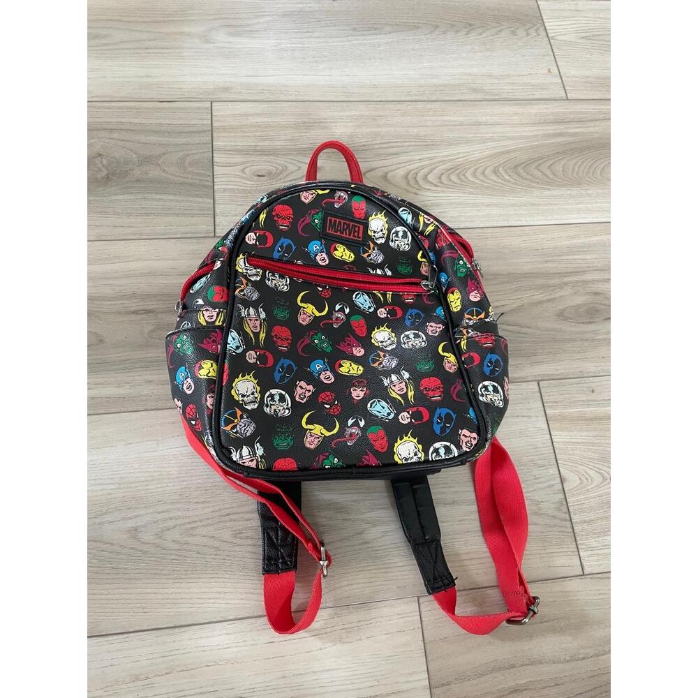 Funko 80th‎ Anniversary Marvel Leather Avengers Print Backpack